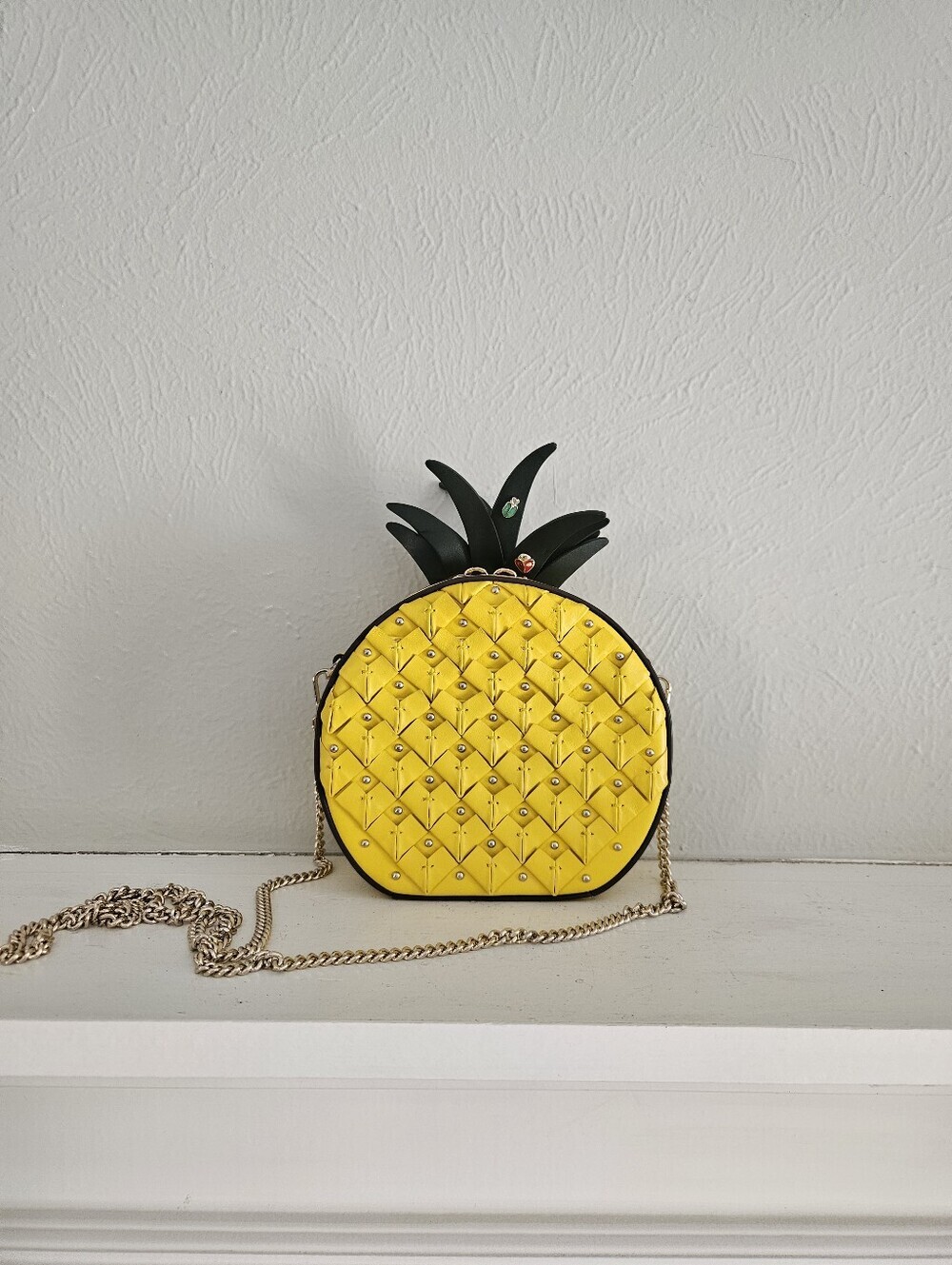 NWOT Kate Spade New York Picnic Pineapple Novelty Crossbody Bag/Purse